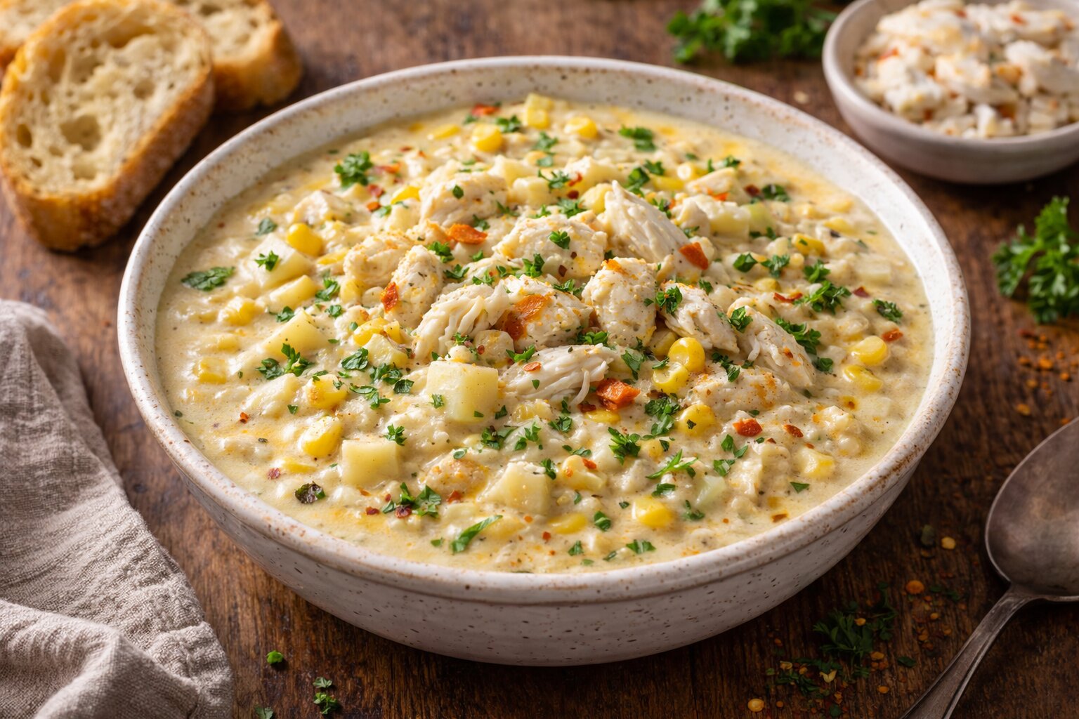 Crab and Corn Chowder